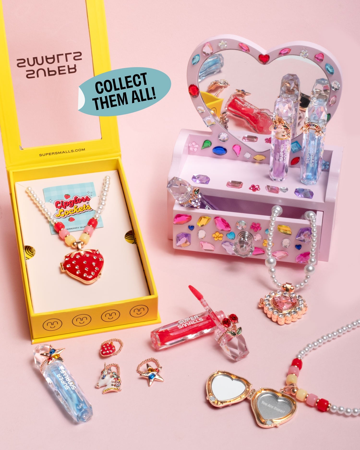Strawberry Surprise Lipgloss Locket