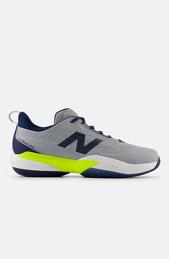 New Balance Men's NetRush PKL Shoes - Light Zinc Blue/Nb Navy