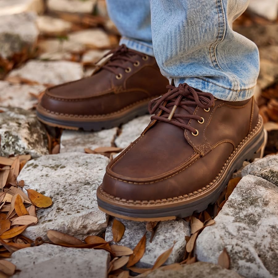 Flint Moc Leather