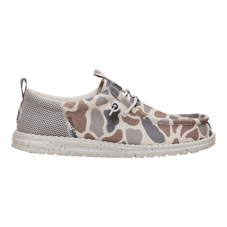 HEYDUDE X BURLEBO Wally Funk Deer Camo