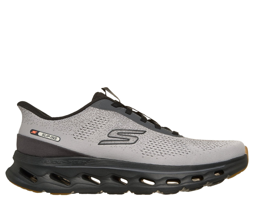 Skechers Slip-ins: GO WALK Glide-Step 2.0 - Maser, GRAY / BLACK