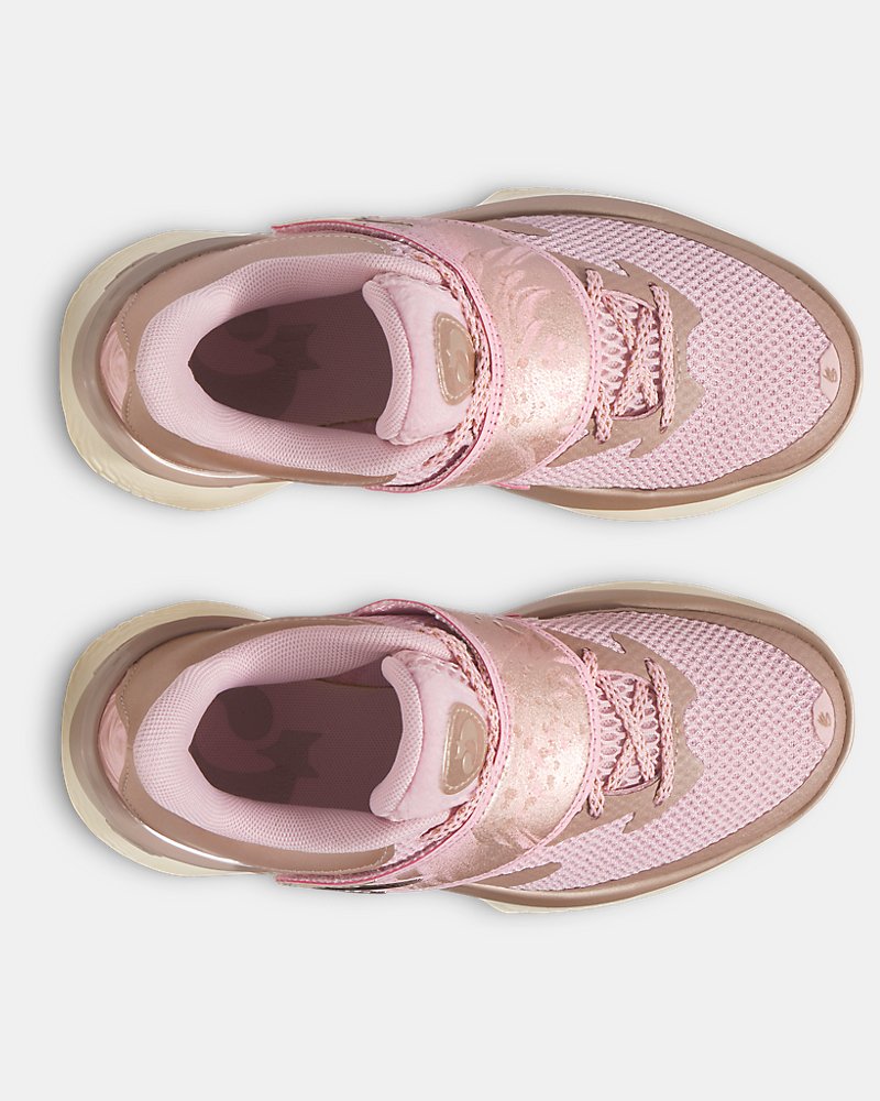 Curry Fox 1 'Reign Rose' Grade School Basketball Shoes | Under Armour
