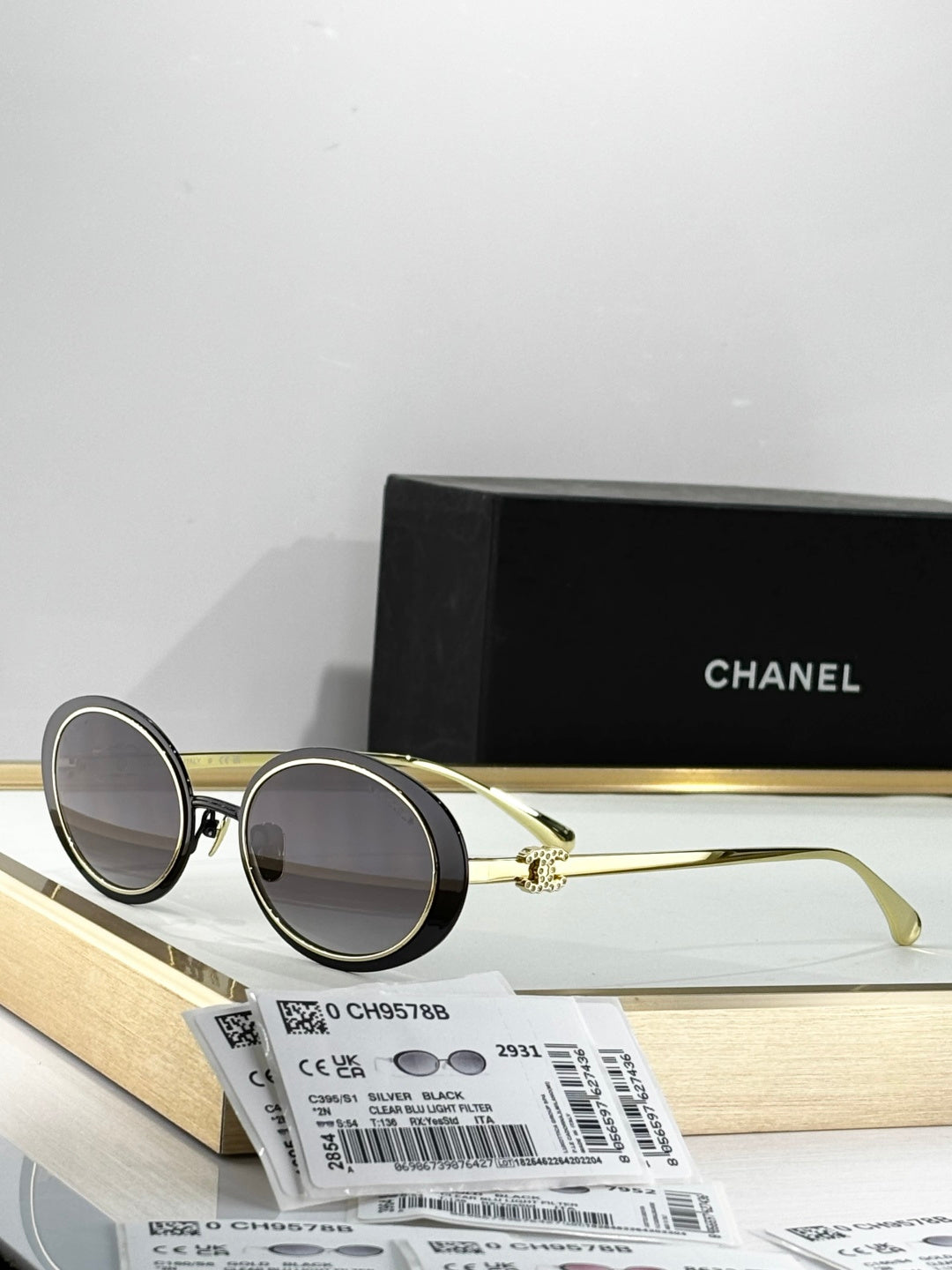 CHANEL Sunglasses-9578B